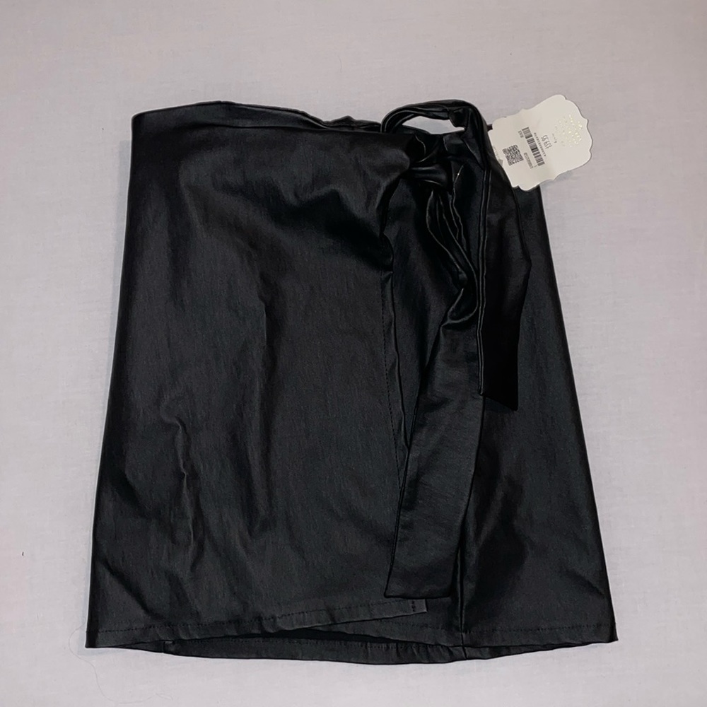 Altar’d State black leather skirt!